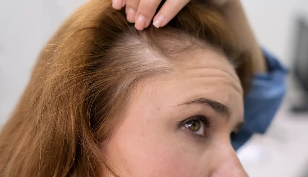 Female pattern hair loss