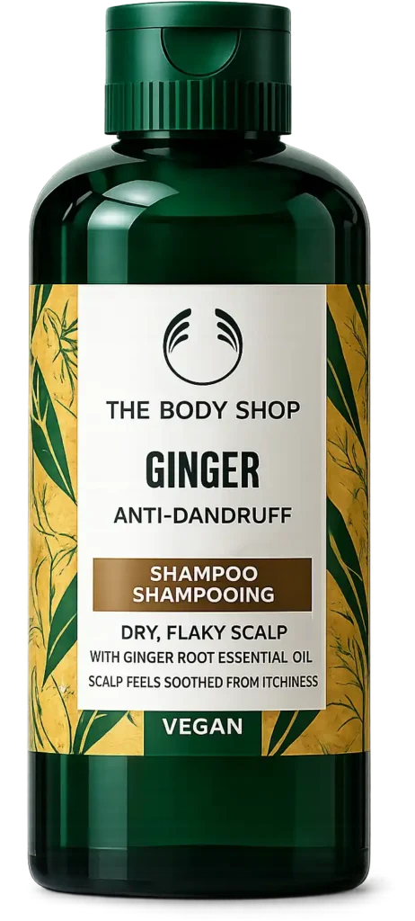 THE BODY SHOP GINGER ANTI-DANDRUFF SHAMPOO