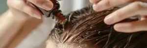 Oil on the Scalp